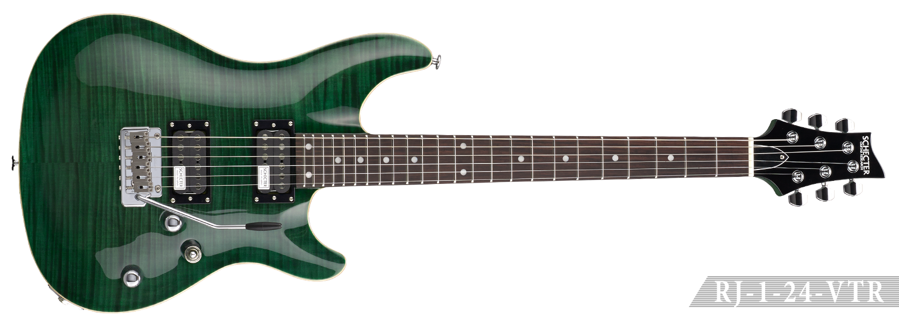 シェクター SCHECTER RJ-1-24-VTR 緑エレキギター - ギター