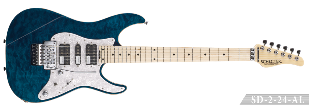 専門店の安心の1ヶ月保証付 SCHECTER(シェクター) SD-2-24-AL/VTR/LDS